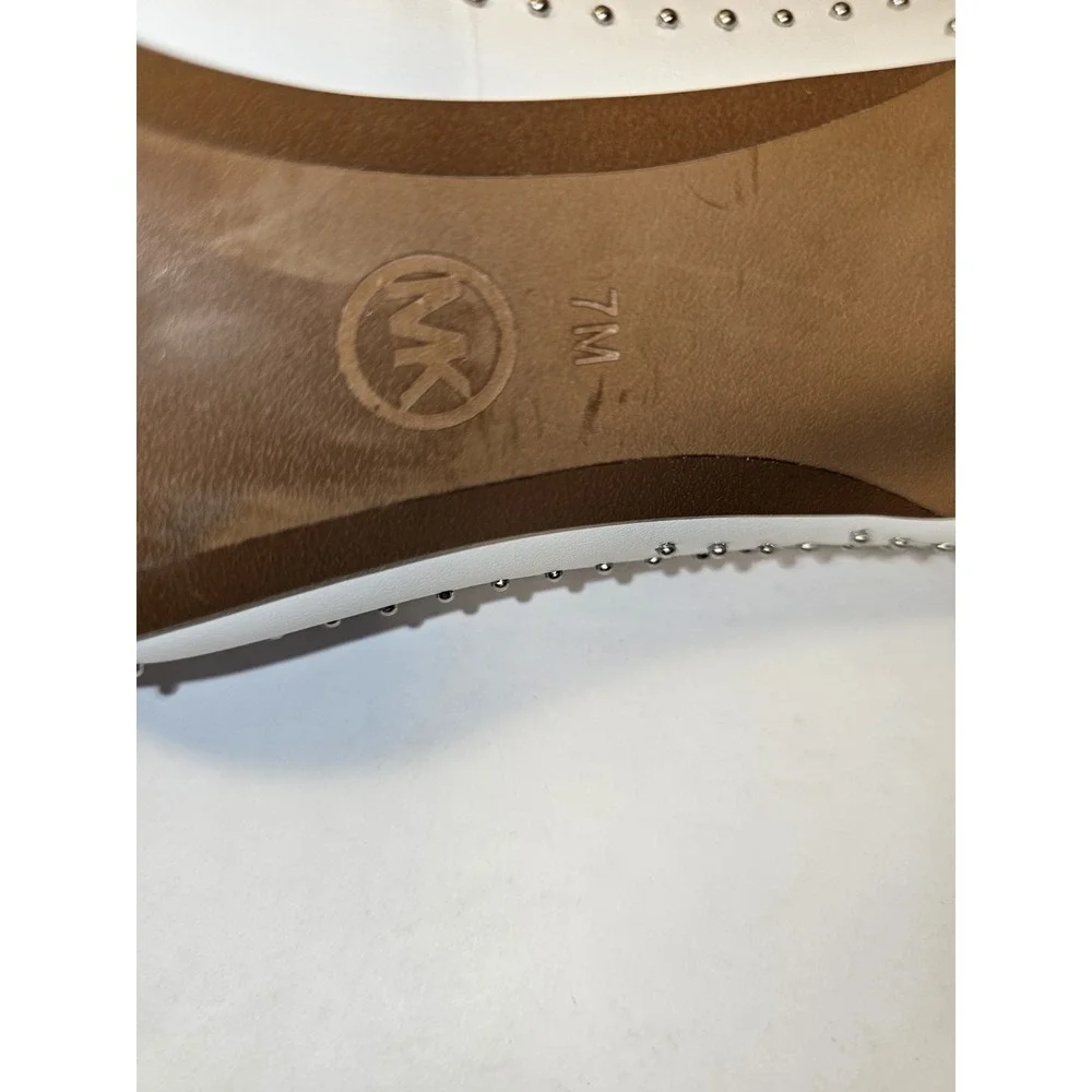 Michael‎ Kors Women's Leather Studded Mila Stilettos Size 7 Shoe